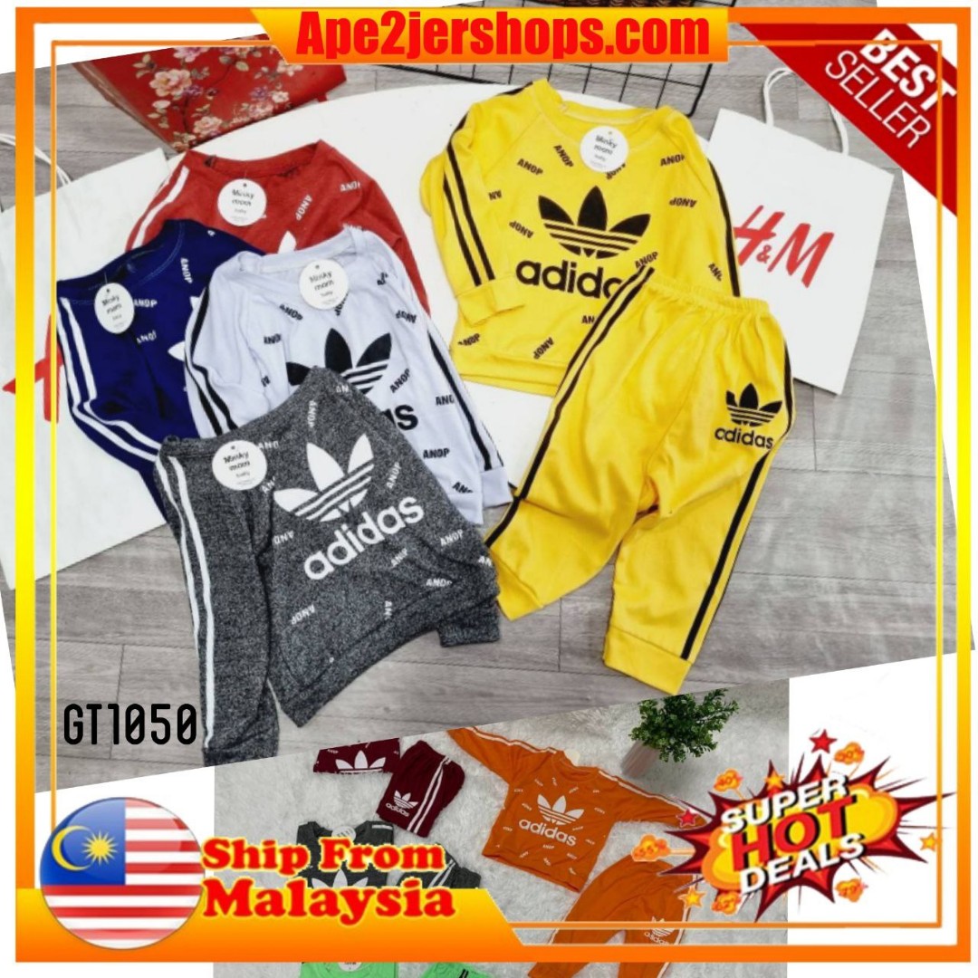 LONG SLEEVE PANT SLEEPWEAR PLAYSET SPORTWEAR PYJAMAS ADIDAS