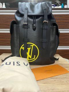 Louis Vuitton Christopher PM Backpack Epi Leather Black