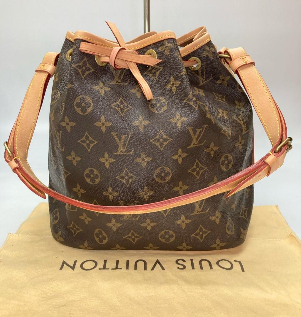 100% Authentic Louis Vuitton Petit Epi Noe, Luxury, Bags & Wallets on  Carousell