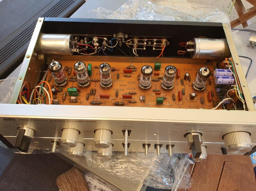 [ Luxman ] Luxkit A3500 Tube poweramp + Luxkit A3300 Tube preamp set