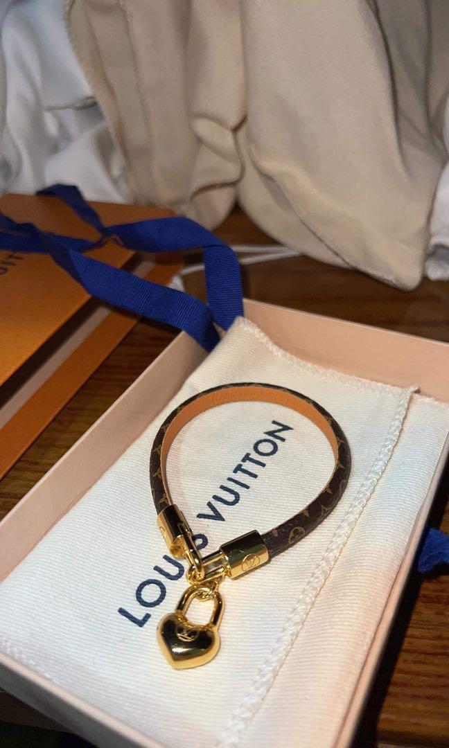 Louis Vuitton Crazy in lock bracelet (M6451F, M6451E) in 2023