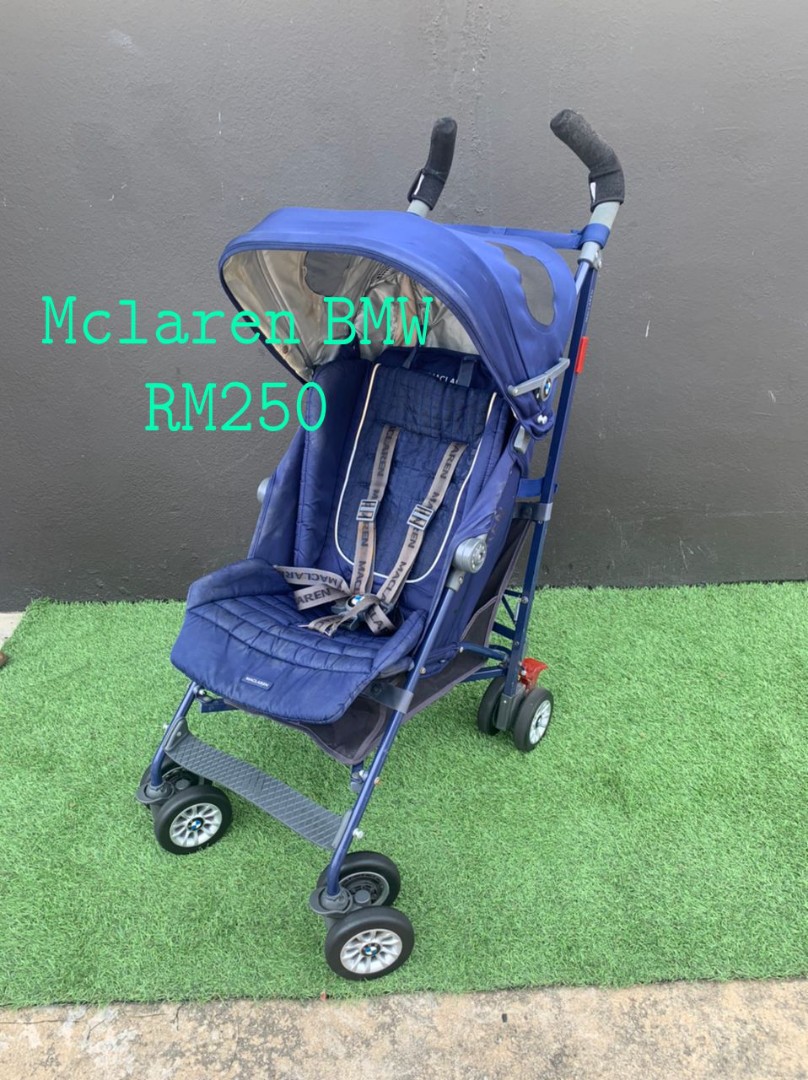 Maclaren bmw stroller blue sales
