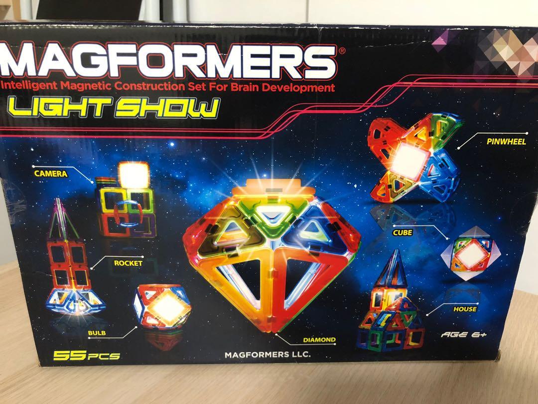 Magformers light online show