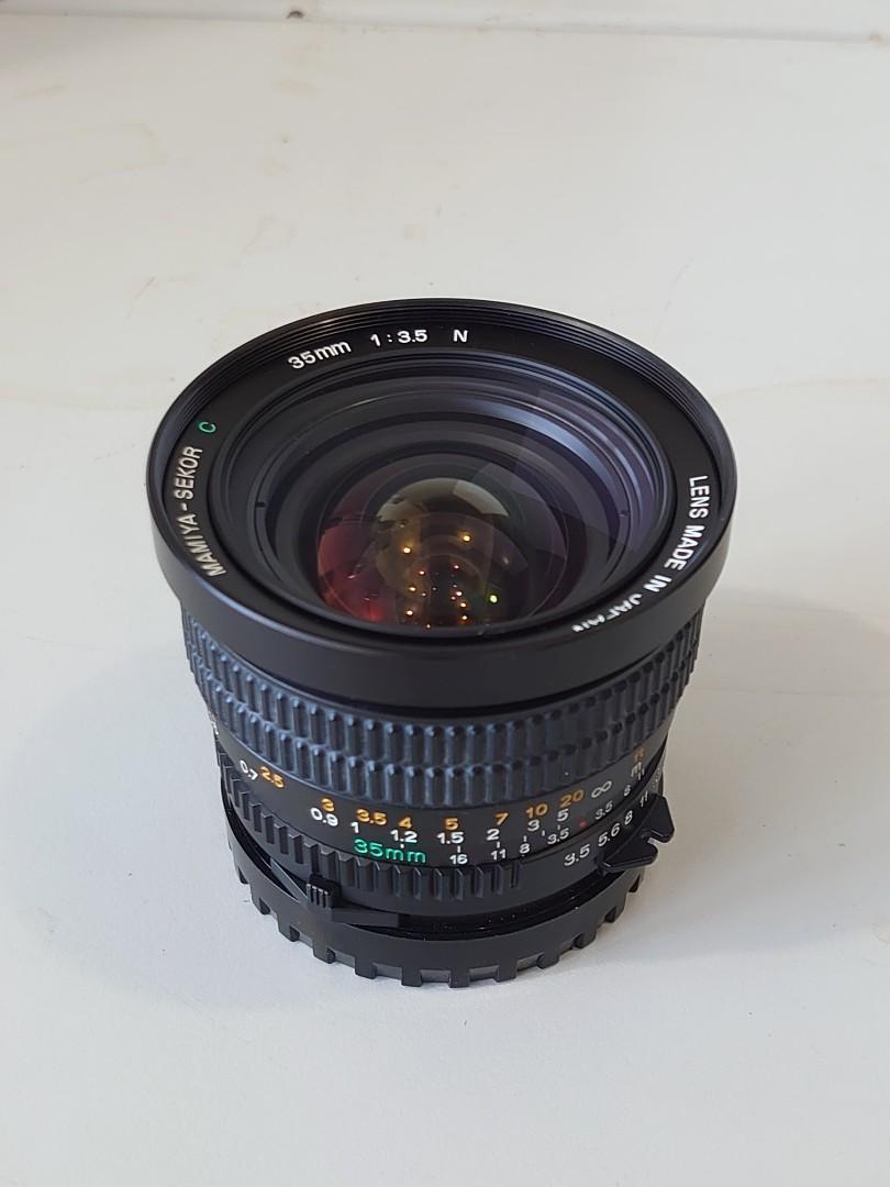 Mamiya 645 sekor c MF 35mm f3.5, 攝影器材, 鏡頭及裝備- Carousell