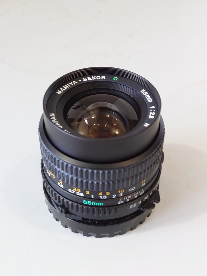 Mamiya 645 sekor c MF 55mm f2.8, 攝影器材, 鏡頭及裝備- Carousell