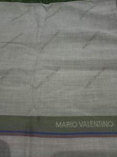 Mario Valentino Embroidered Logo Handkerchief
