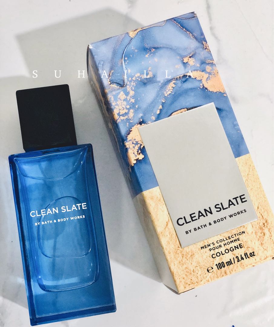 Mens cologne clean slate by bath&body works, Beauty & Personal Care