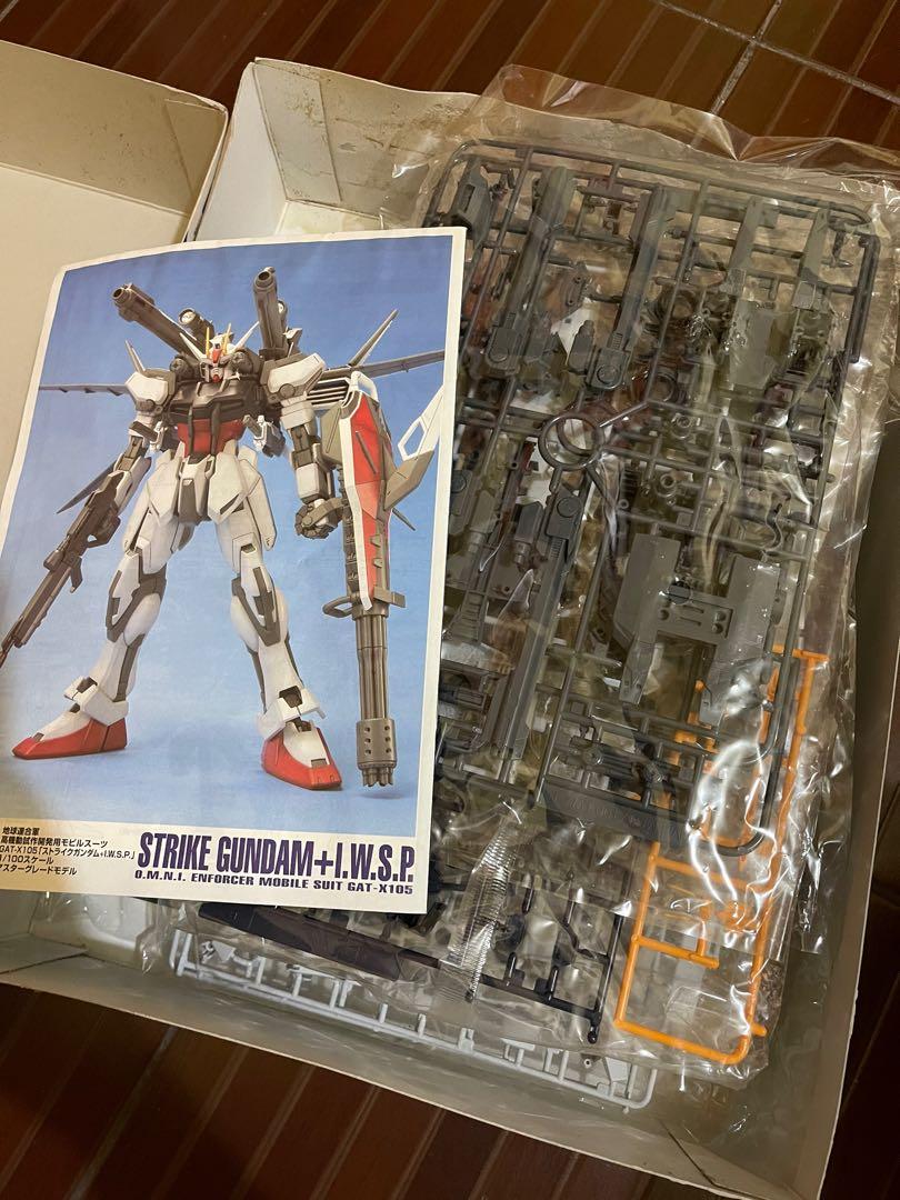MG 1/100 GAT-X105 Strike Gundam+ I.W.S.P. (Mobile Suit Gundam SEED ...