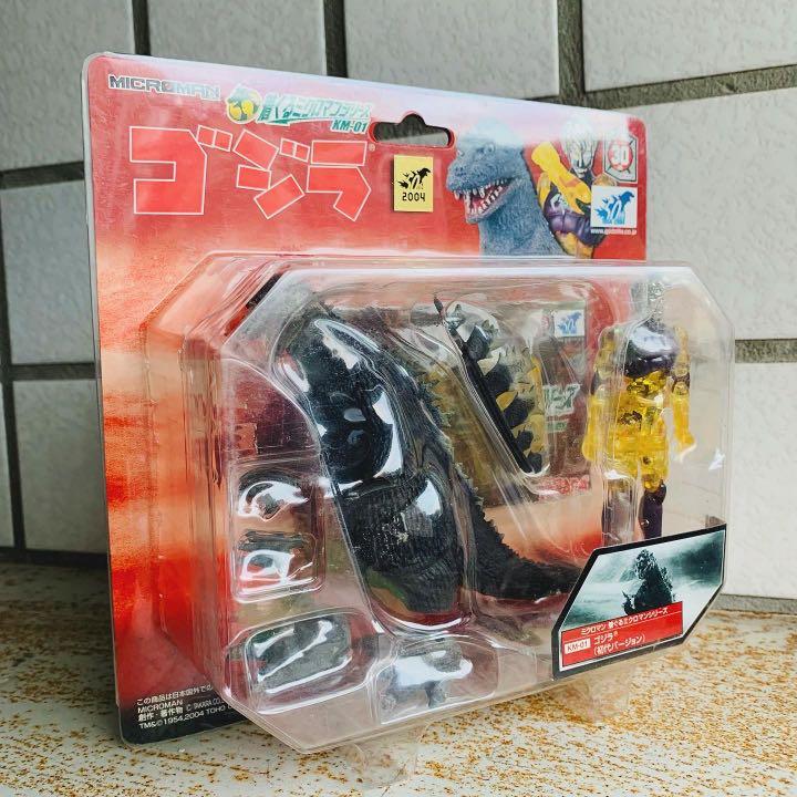 KM－01ゴジラ(初代バージョン)ミクロマン 着ぐるミクロマンシリーズ