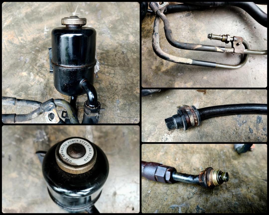 Mitsubishi Pajero V46 4M40 Power Steering Box Set With Steering Fluid