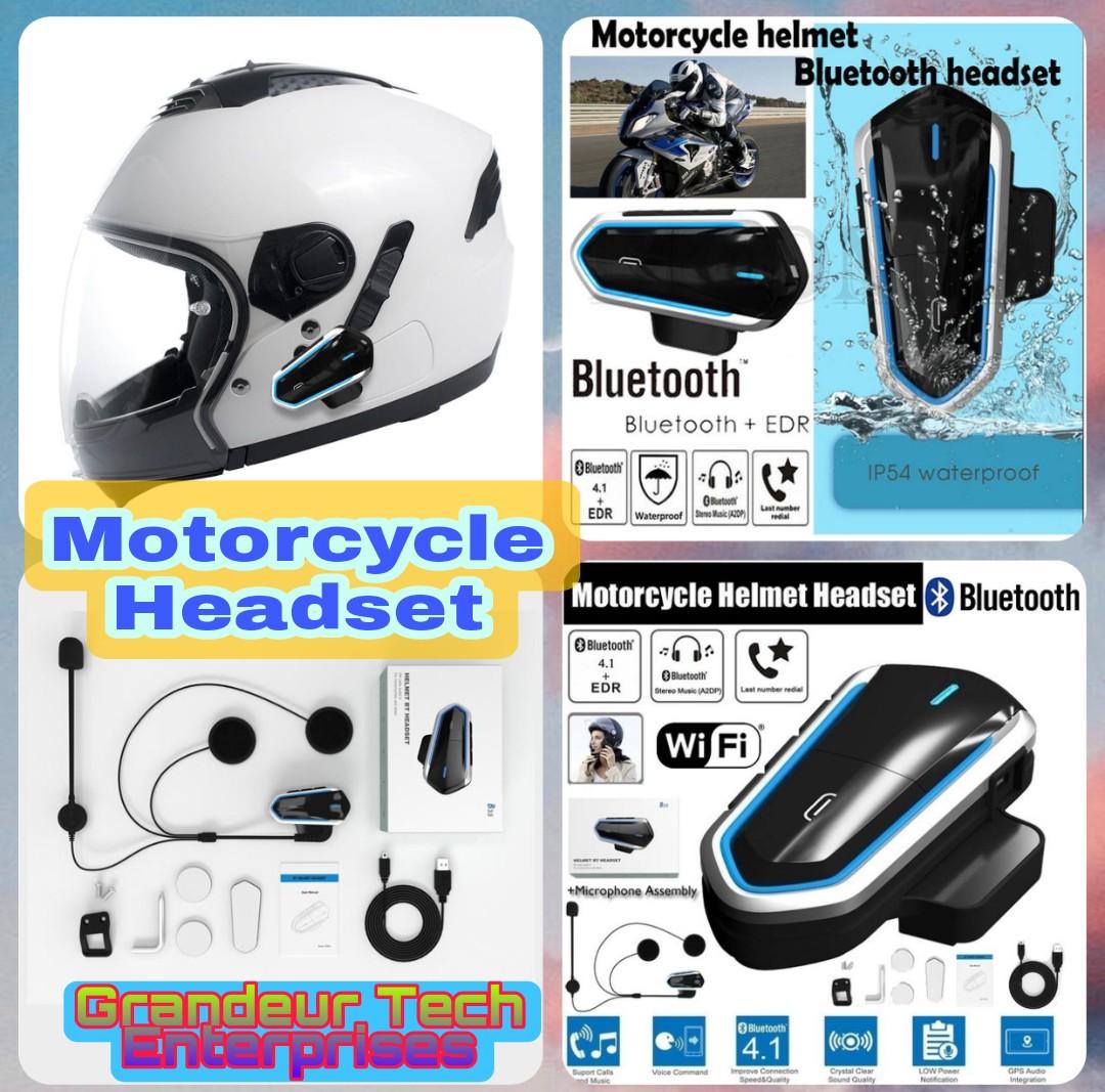 Motorcycle Headphone Helmet Intercom 