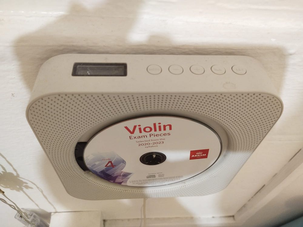 MUJI wall mounted CD player white color (Japan), Audio, Portable Music