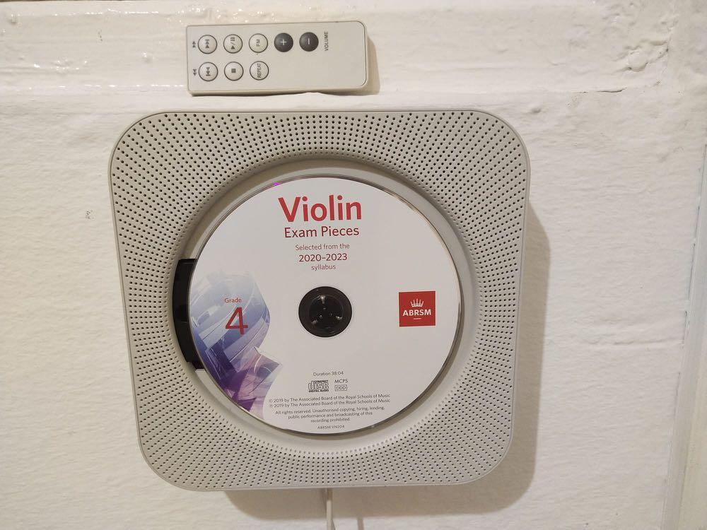 MUJI wall mounted CD player white color (Japan), Audio, Portable Music