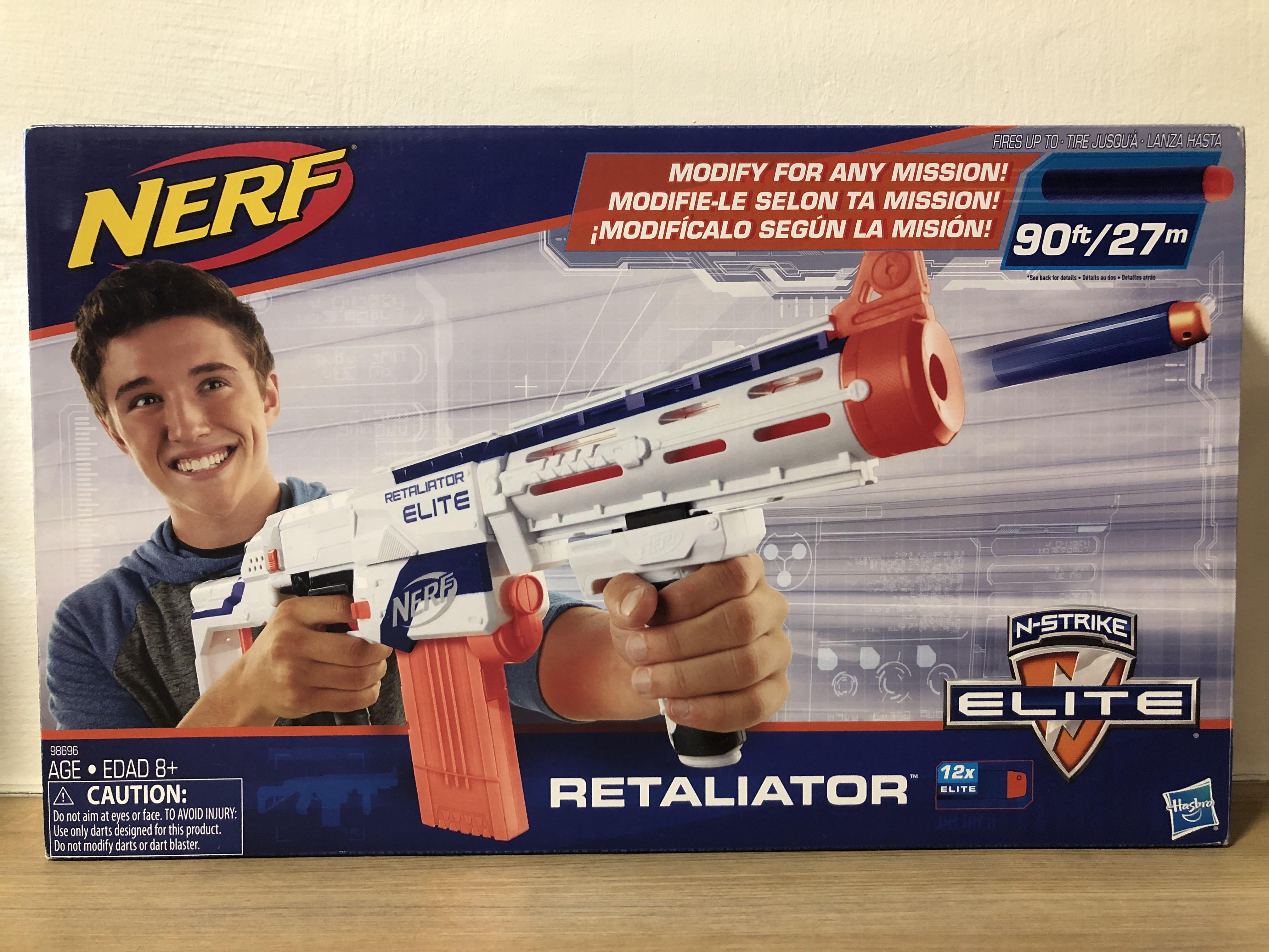 Nerf N-strike Elite Retaliator Blaster, Hobbies & Toys, Toys & Games on