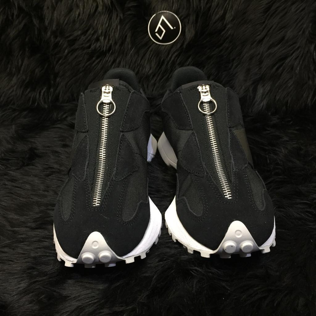 New Balance 327 Zipper Women Black, Fesyen Wanita, Sepatu di Carousell