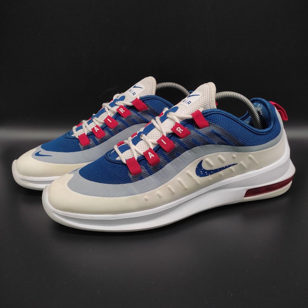 Air Max Axis White Gym Blue (9.5 men), Fashion, Footwear, Sneakers on Carousell