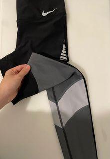 Nike Leggings - Black/Grey Colourblock
