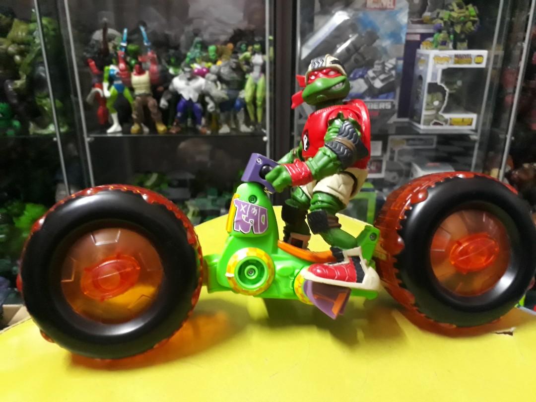 Ninja turtle raphael and shell hog bike Hobbies Toys Toys