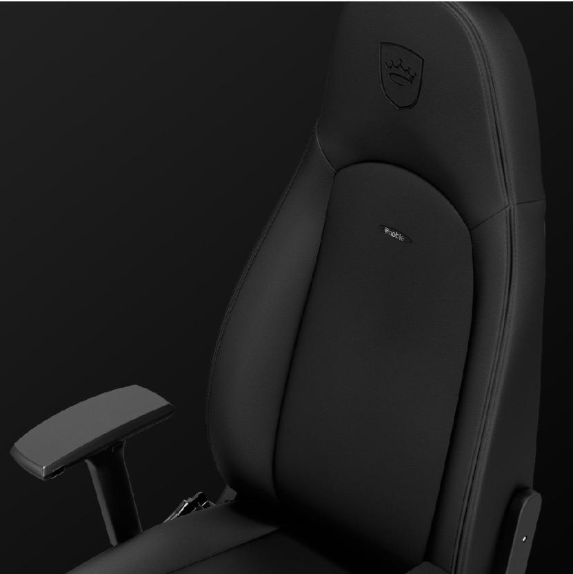 noblechairs ICON Gaming Chair Black Edition, Furniture & Home Living