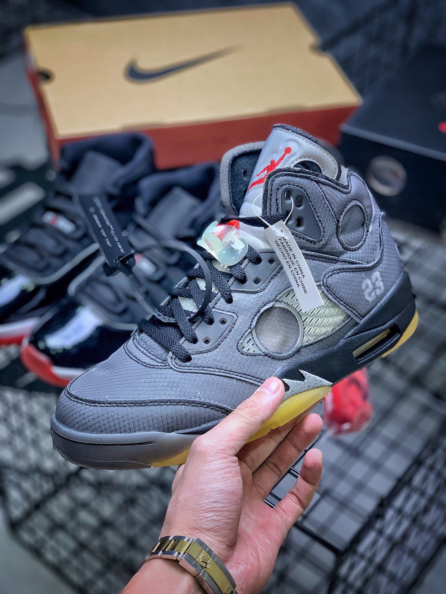off white jordan 5 retail price
