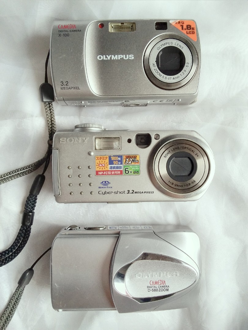 Olympus Camedia X100 & D580 Zoom, Sony Cybershot DSC P5, Photography