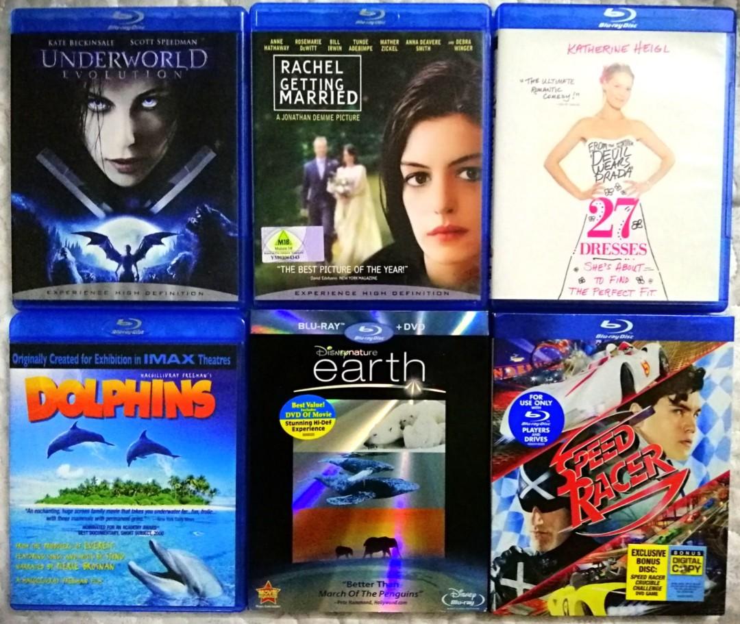 Original Bluray movies, Hobbies & Toys, Music & Media, CDs & DVDs on