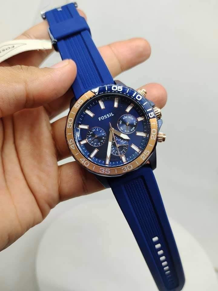 Fossil sales rubber watch