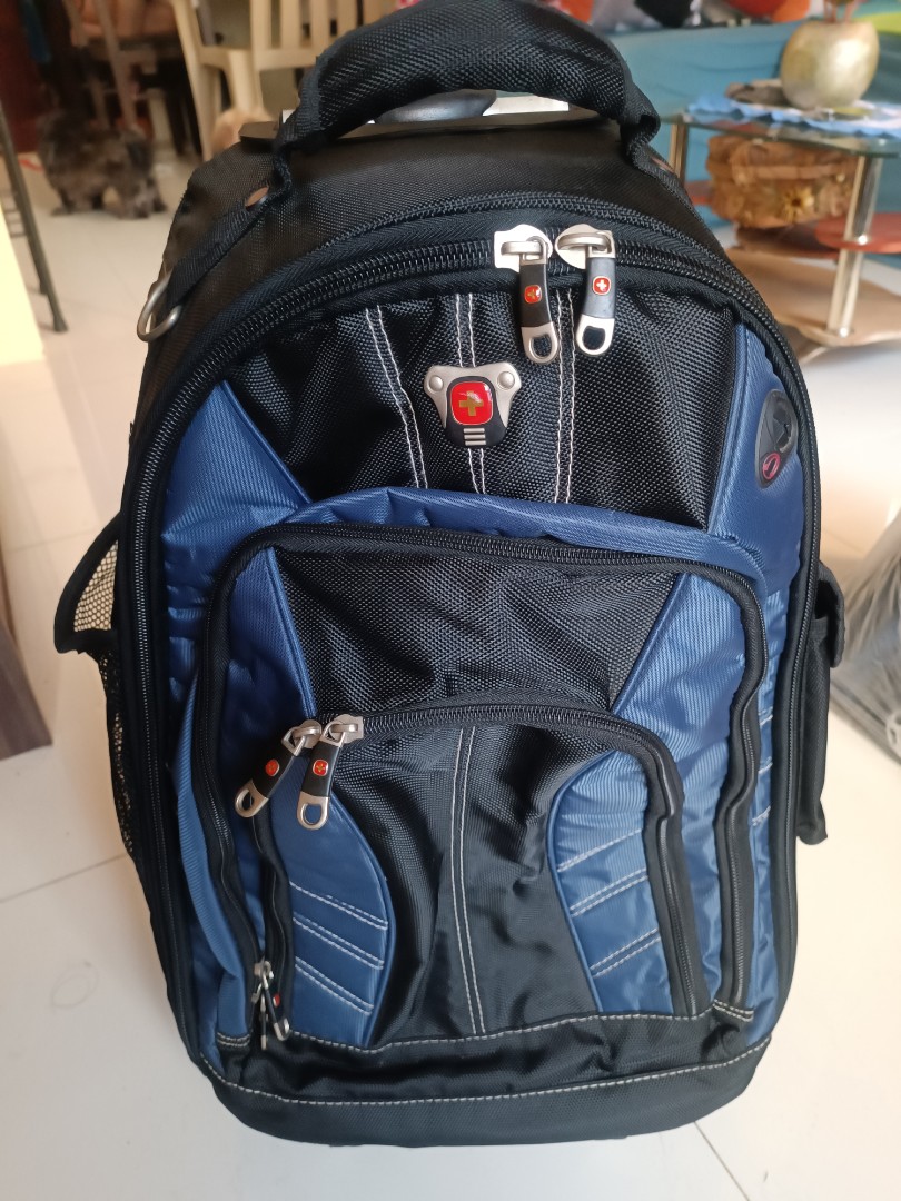 ORIGINAL SWISS GEAR LAPTOP BACKPACK TROLLEY LUGGAGE, Men's Fashion