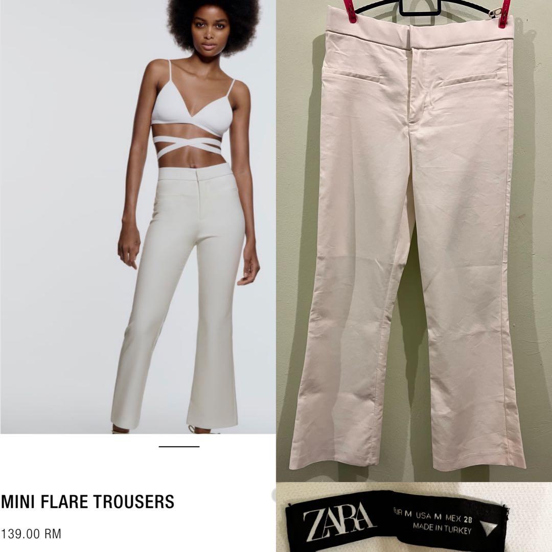 Original Zara Mini Flare Pants, Women's Fashion, Bottoms, Other