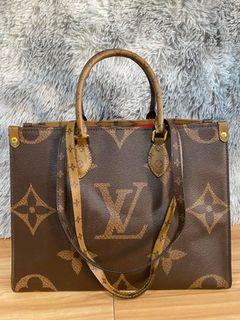 Lv denim onthego bag 🌸🌸🌸, Luxury, Bags & Wallets on Carousell