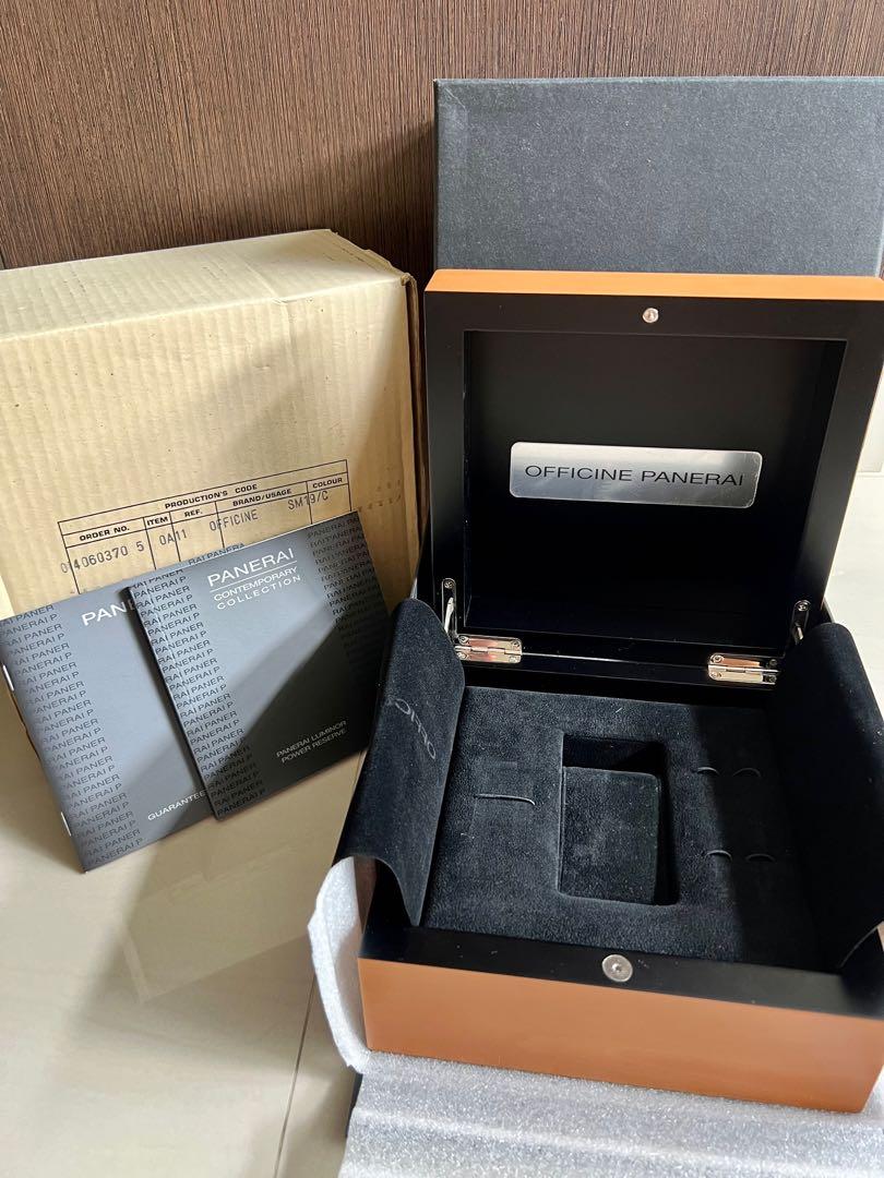 Panerai deals watch box