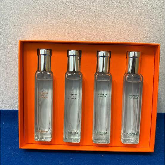 Parfum hermes paris parfum gift set 4 in 1 EDT 15ml Kesehatan Kecantikan Parfum Kuku Lainnya di Carousell