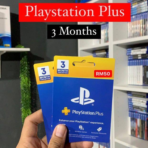 Psn 3 month inside the box hotsell