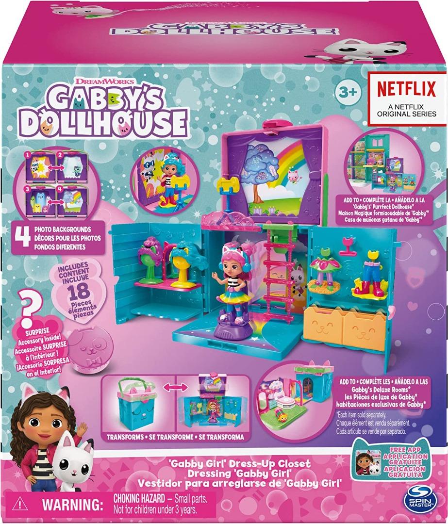 (PO)Gabby’s Dollhouse DressUp Closet Playset, Hobbies & Toys, Toys
