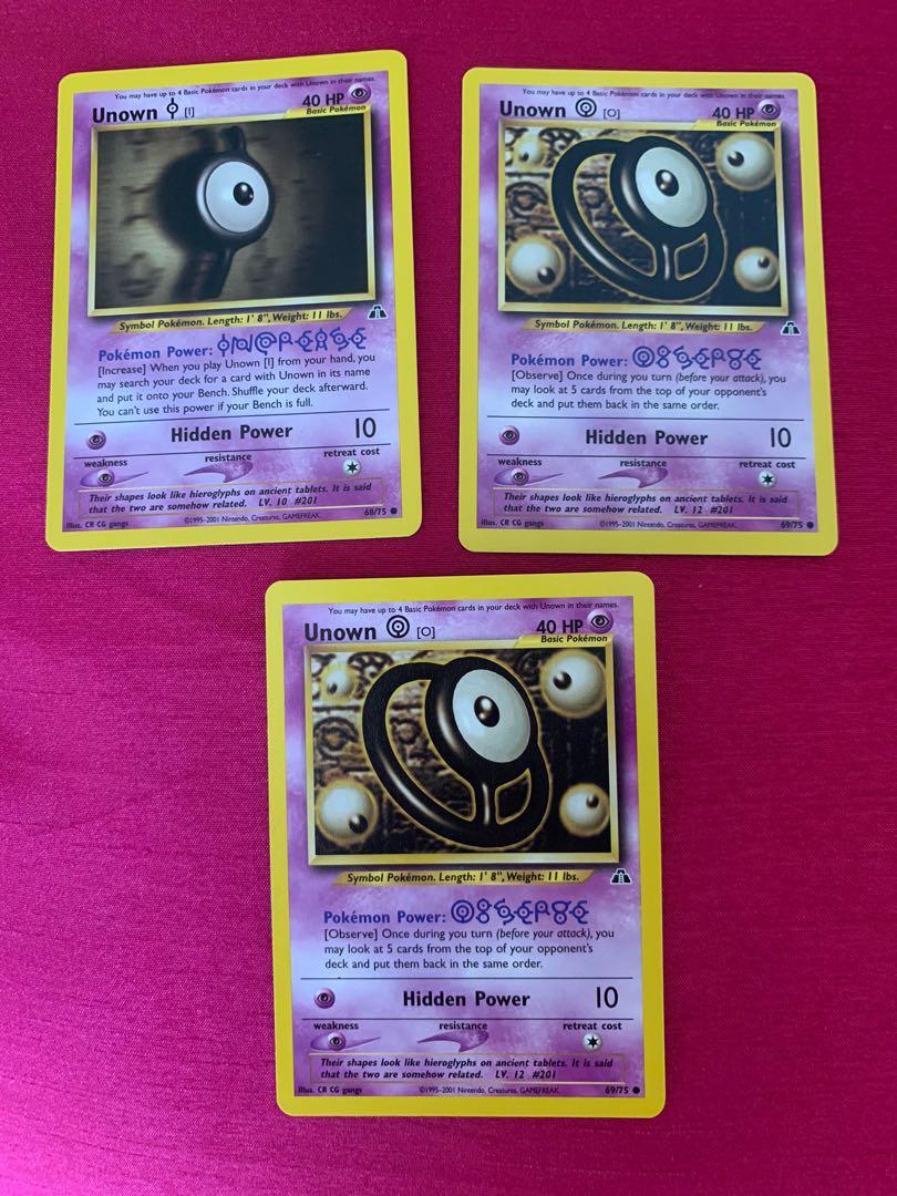 Unown [I] (68/75) [Neo Discovery 1st Edition]