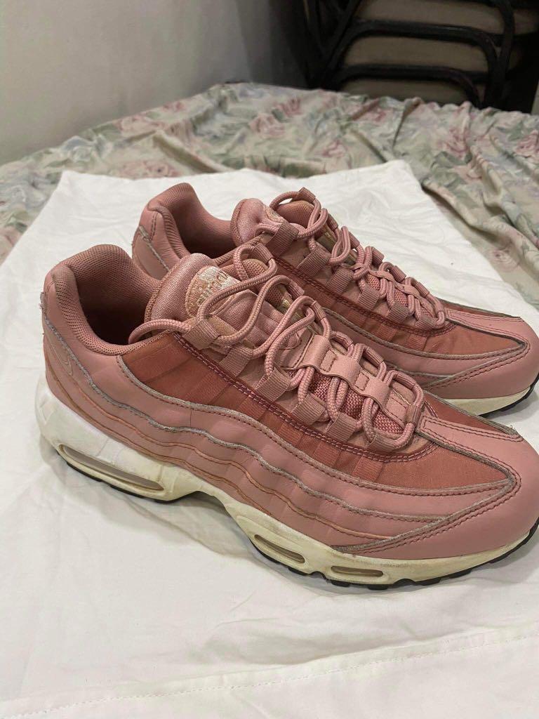 Preloved Original Nike Airmax 95 Rust Pink Men s Fashion