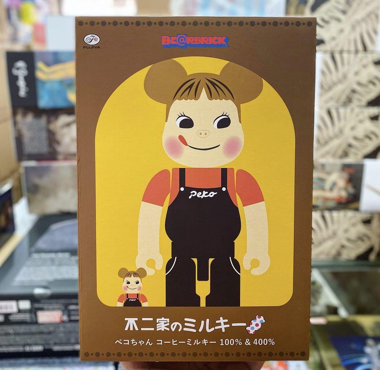 BE@RBRICK - 新品未開封 ベアブリック  ペコちゃん ホーロー看板 コーヒーミルキー BE@RBRICK SERIES 50