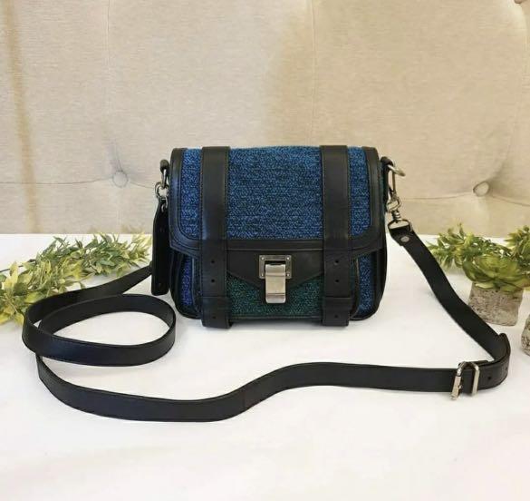 PROENZA SCHOULER SMOKE PS1 (Category: Luxury Bags & Wallets) located in Manila. Submitted by missielle (Listing ID 1174850399, Image 1). Description: 100% Guaranteed Authentic Good as new condition! With Strap Disclaimer: MISIELLE is not affiliated or associated with PROENZA. All copyrights reserved to the original brand holders..