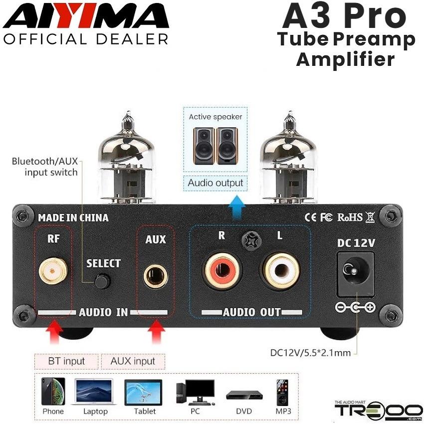 [PROMO!] AIYIMA A3 PRO Wireless Bluetooth Receiver/Streamer, USB DAC ...