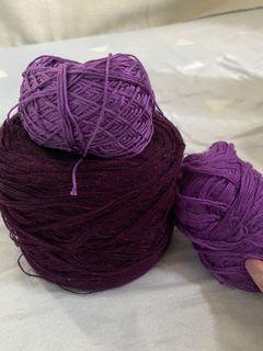 Purple Yarn  Bundle