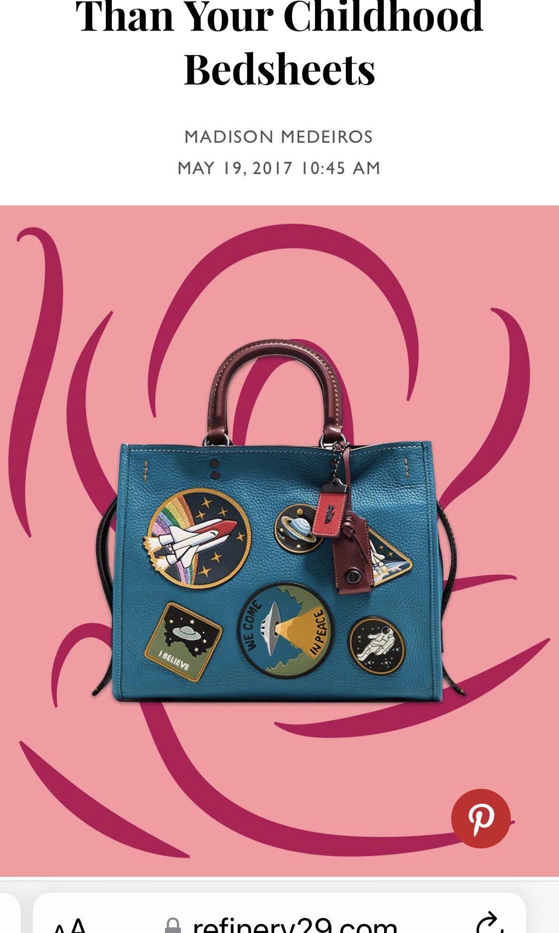 Rare Coach Nasa collection summer 2017