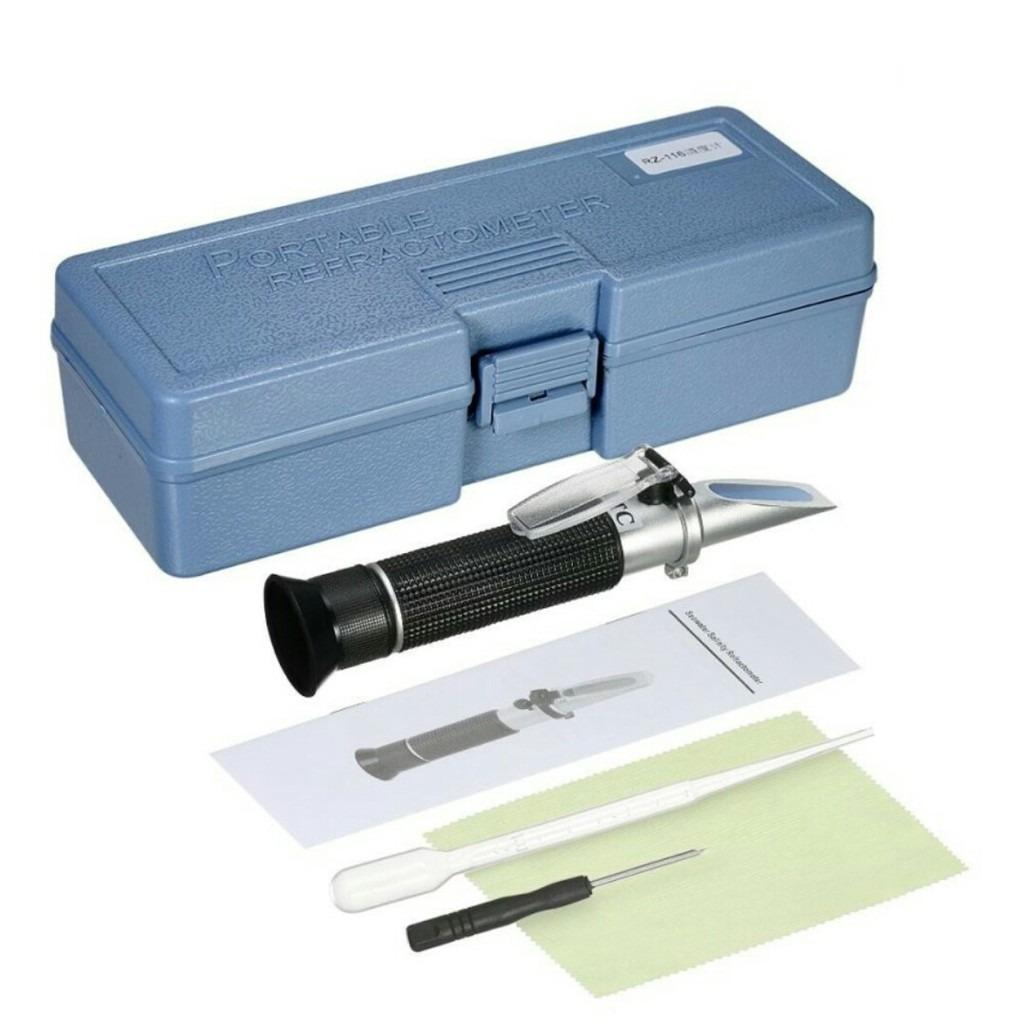 Refractometer Alkohol 0-80% Alat Tes Ukur Kadar Alkohol Refraktometer,  Serba Serbi, Others di Carousell