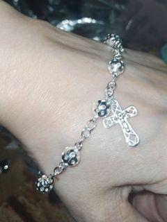 Rosary bracelet original silver