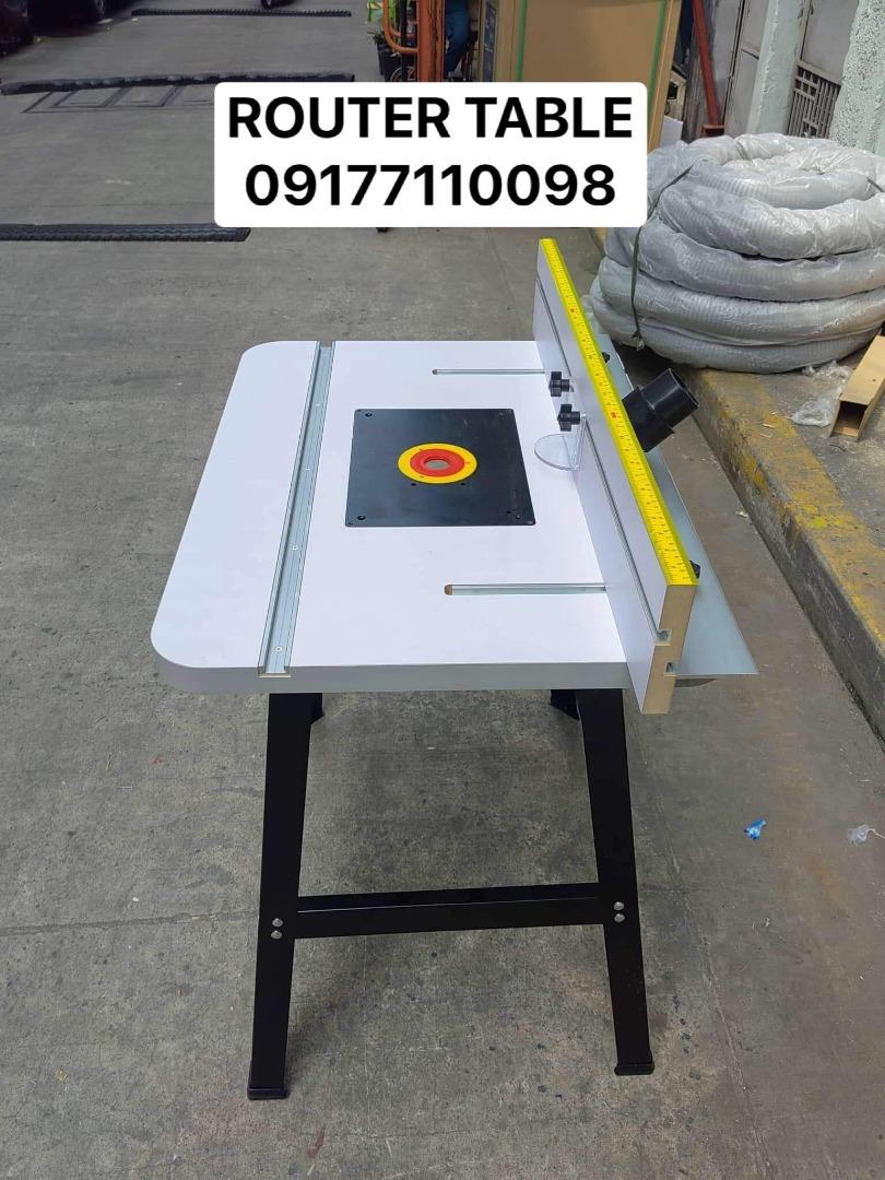 Router Table with Stand (Category: Construction Tools & Equipment) located in Manila. Submitted by joeyroque09 (Listing ID 1174735928, Image 1). Description: TAKEZO INDUSTRIAL SUPPLY Location: Mayhaligue St. Abad Santos, Manila Waze: Takezo Industrial Supply (Tondo, Manila) Land mark: Uno High School Tabon 1, Centennial Road, Kawit, Cavite Waze: Takezo Industrial Supply (Kawit) Land mark: Phoenix Gas Station beside Mana Town Center TALK TO US 0-9