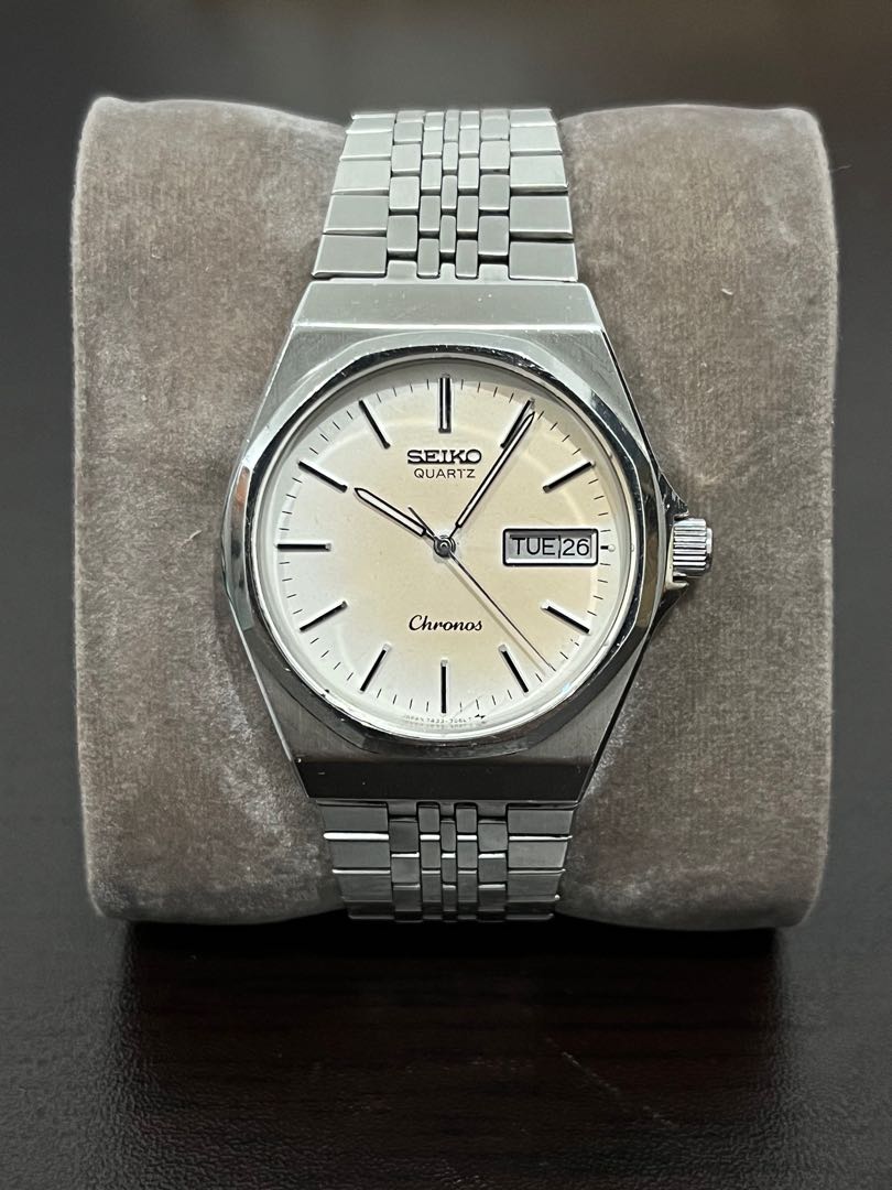 Seiko Chronos Quartz 7433 7040 Men s Fashion Watches
