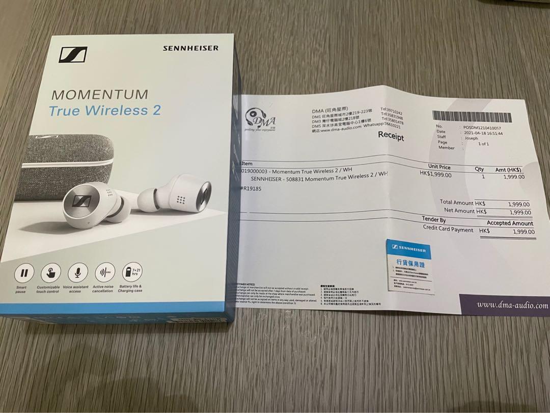 Momentum true wireless deals 2 hk