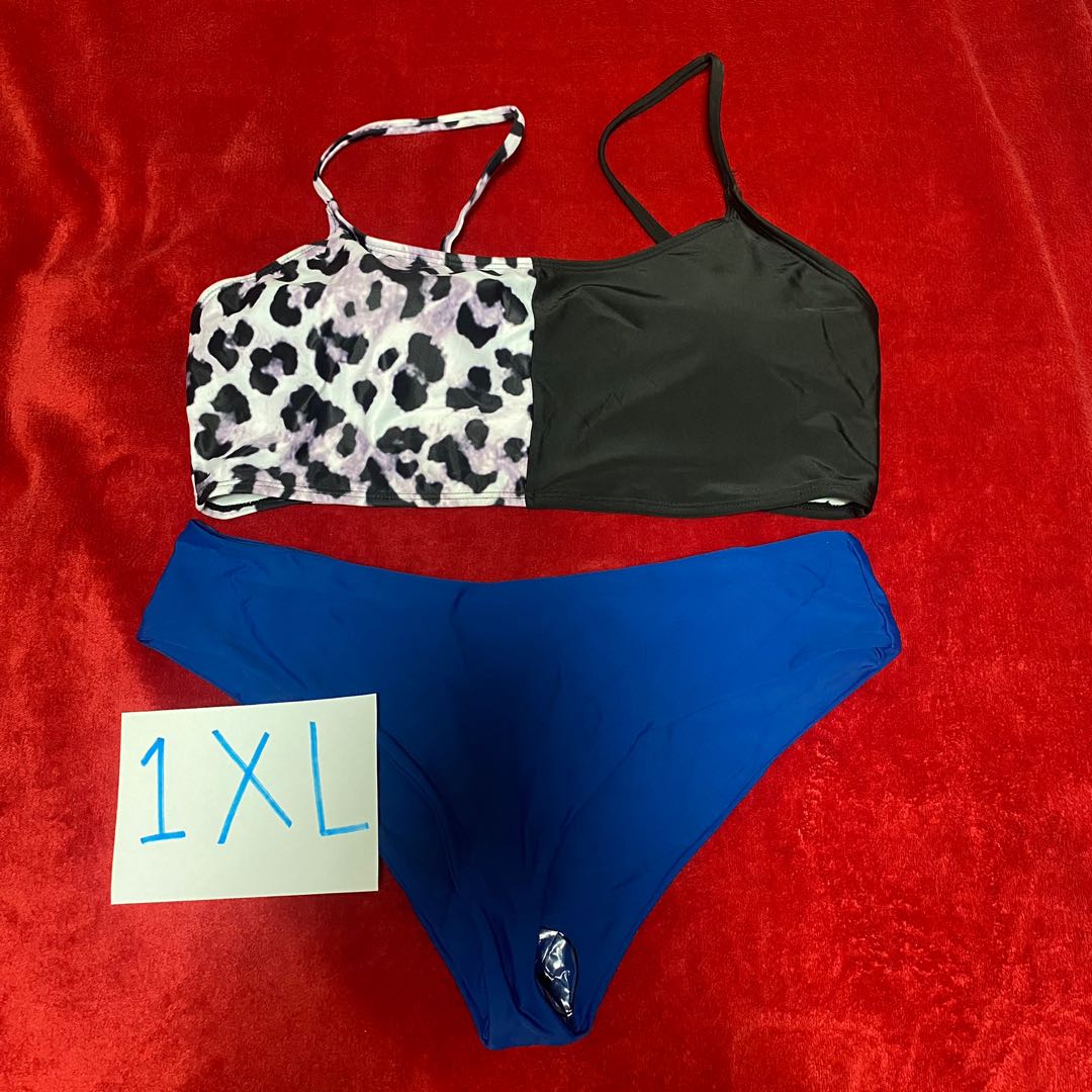 Shein plus size two piece swimsuit, Women's Fashion, Swimwear, Bikinis