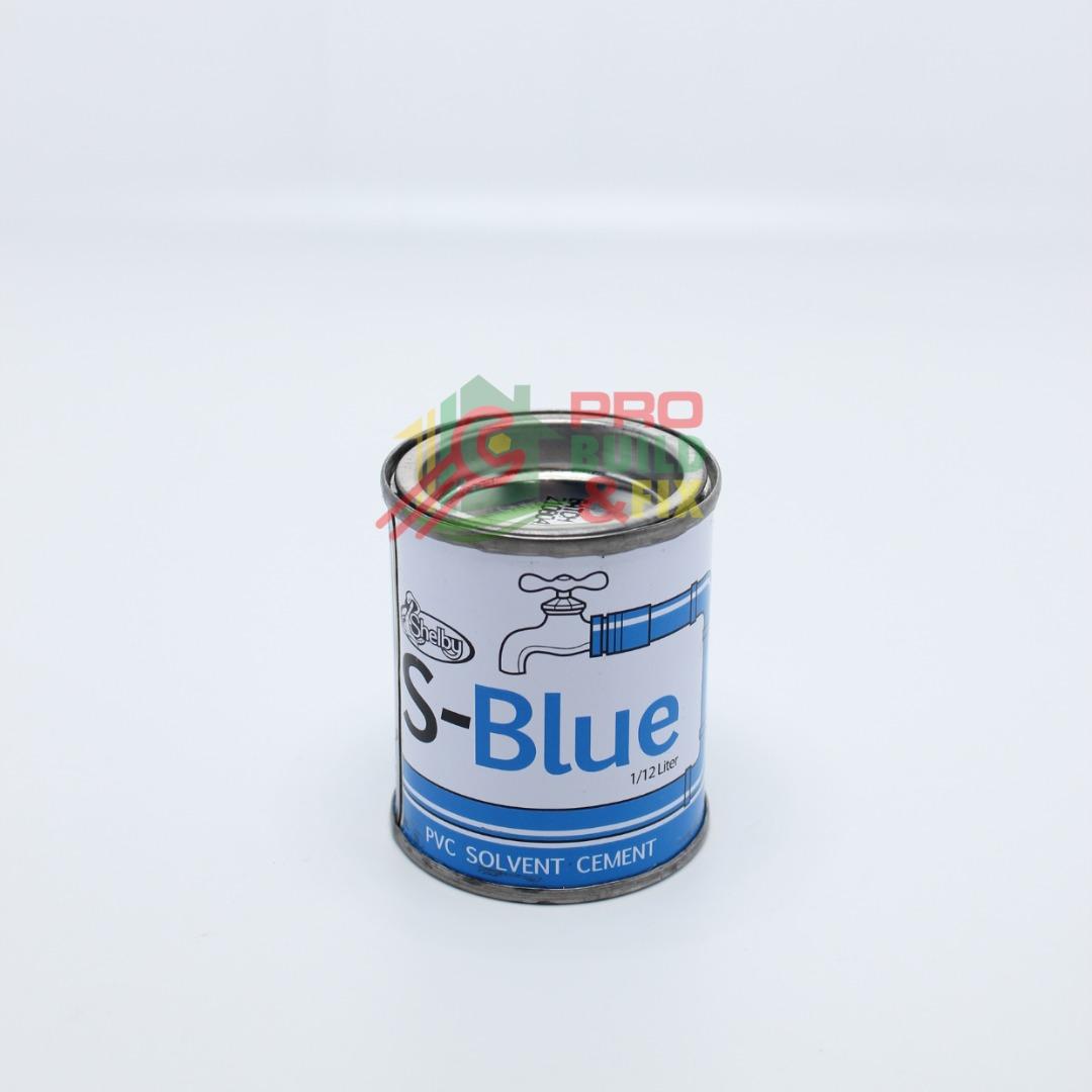 Shelby SBlue PVC Solvent Cement 1/12 Liter 1/4 Liter, Furniture & Home