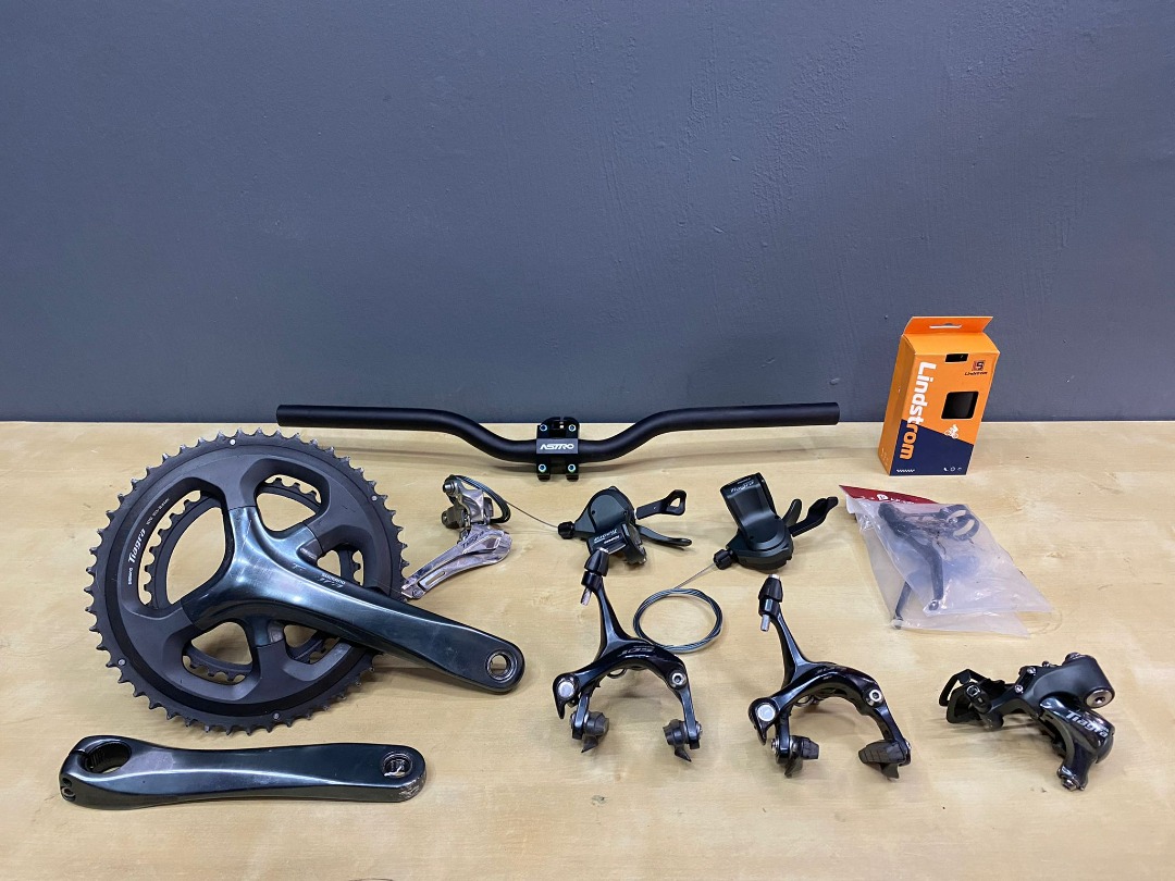 Shimano Tiagra Flat bar rim brake groupset