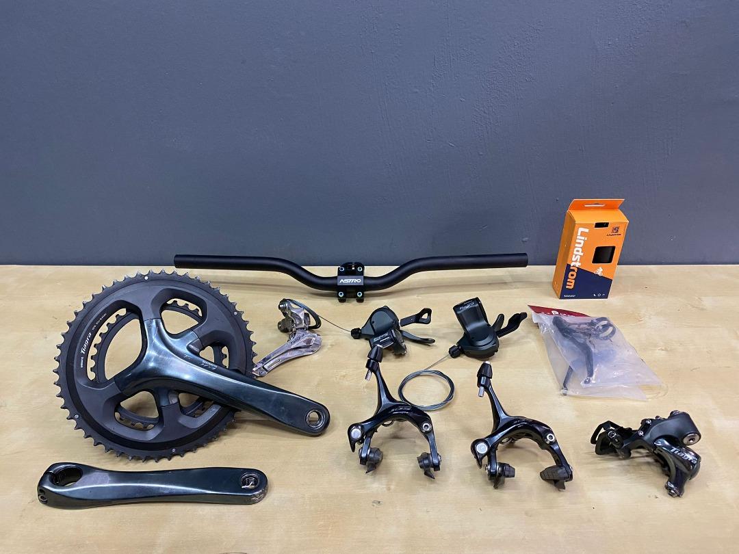 Shimano tiagra flat bar groupset clearance